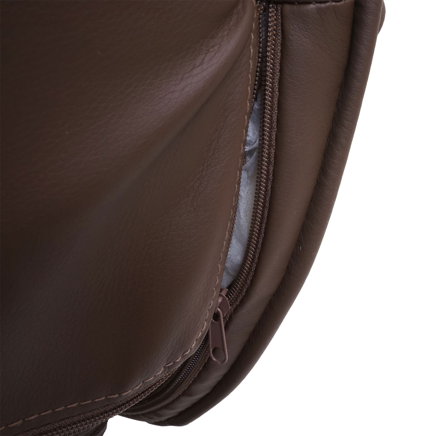 Cosmo Casa - Relaxfauteuil Helsinki - TV-fauteuil met kruk - Kunstleer - Taupe