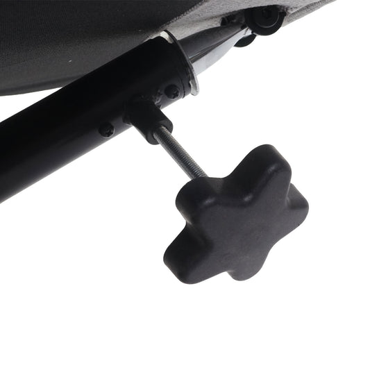 Cosmo Casa - Relaxfauteuil Helsinki - TV-fauteuil met kruk - Stof textiel - Lichtgrijs