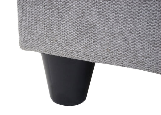 Cosmo Casa - Opbergkist Kriens - Stof - Lichtgrijs