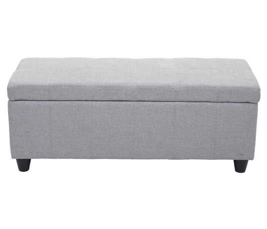 Cosmo Casa - Opbergkist Kriens - Stof - Lichtgrijs