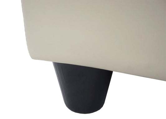 Cosmo Casa - Opbergkist Kriens - Imitatieleer - Crème