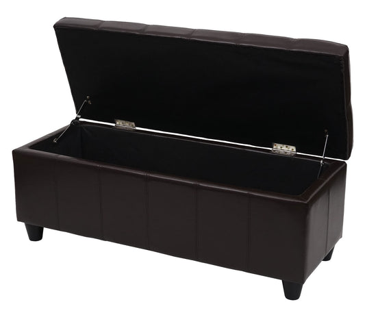 Cosmo Casa - Opbergkist Kriens - Imitatieleer - Bruin