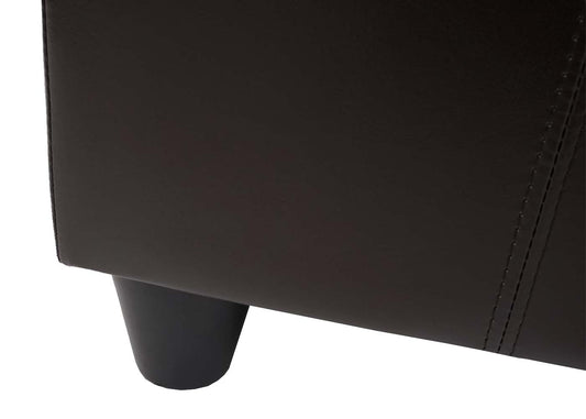 Cosmo Casa - Opbergkist Kriens - Imitatieleer - Bruin