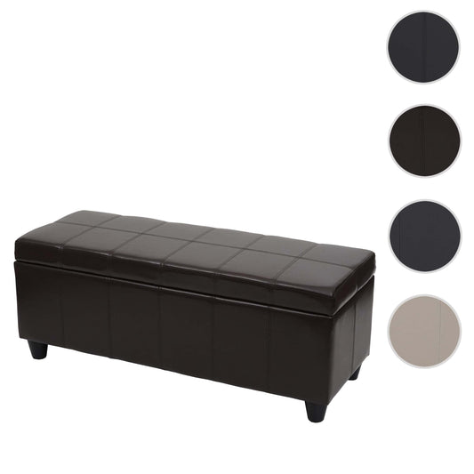 Cosmo Casa - Opbergkist Kriens - Imitatieleer - Bruin