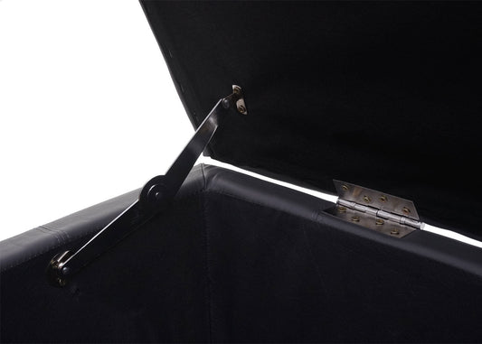 Cosmo Casa - Opbergkist Kriens - Imitatieleer - Matgrijs