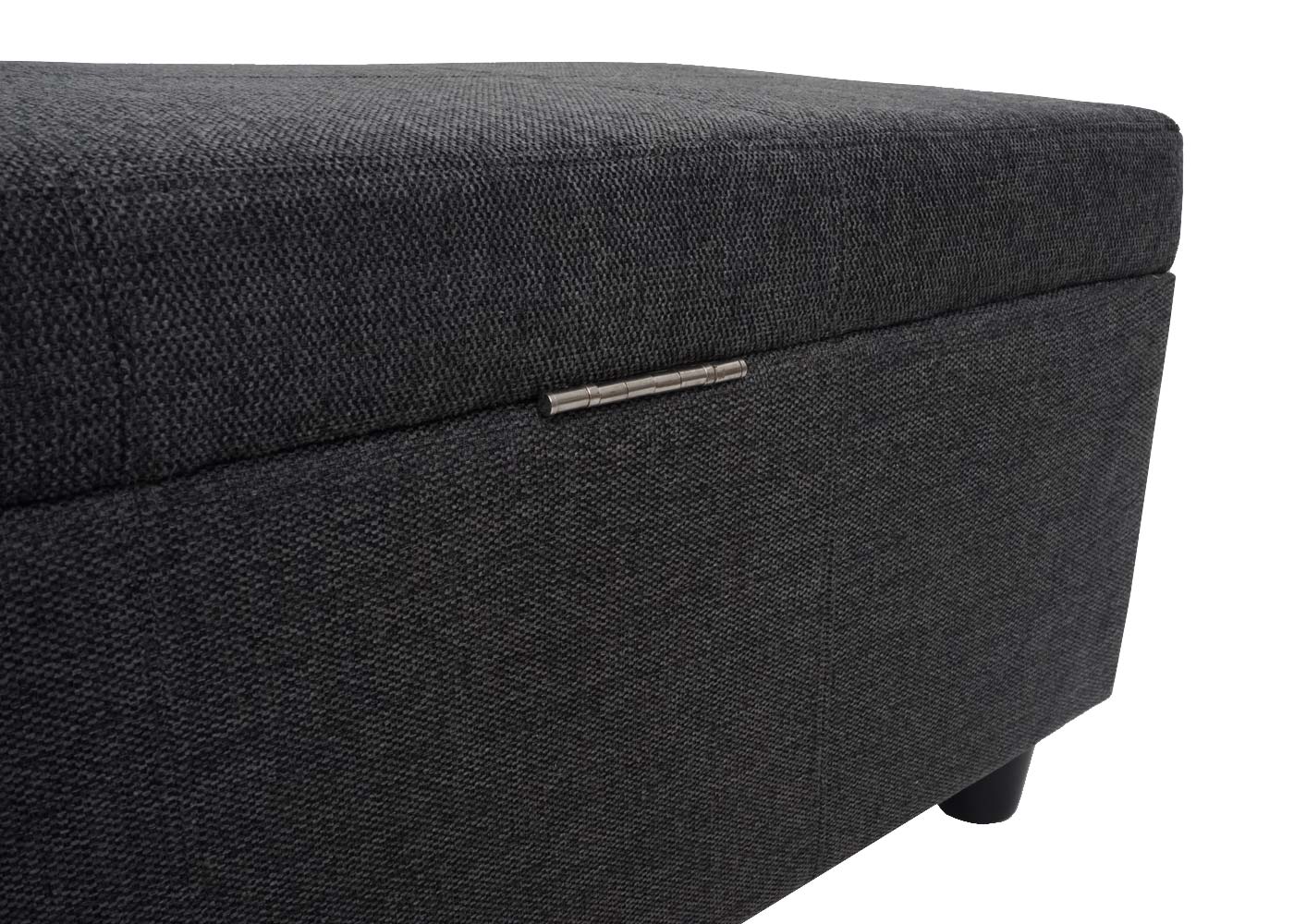 Cosmo Casa - Opbergkist Kriens XXL - Stof - Donkergrijs