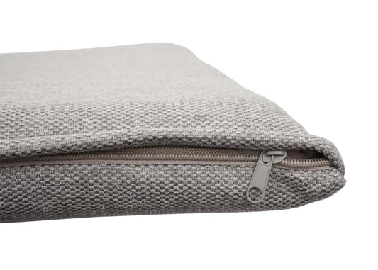 Cosmo Casa - Lounge Stoel - Cocktailfauteuil Relaxstoel - Textiel - Lichtgrijs