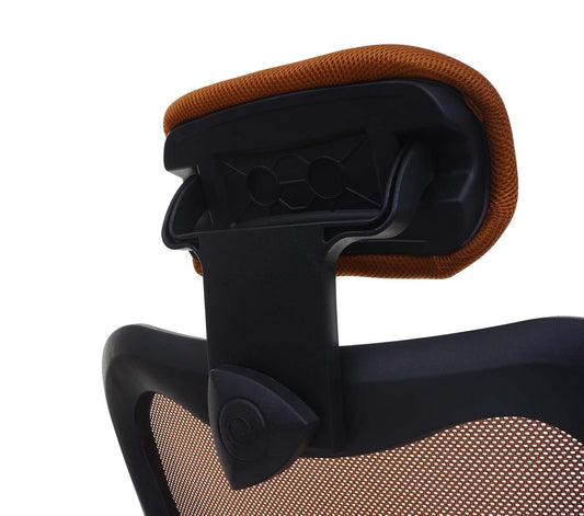 Cosmo Casa - Bureaustoel - Professionele Directiestoel - Kunstleer - Bruin