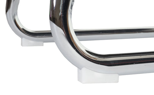 Cosmo Casa - Conferentiestoel - Bezoekersstoel Cantilever - Kunstleer - Bruin