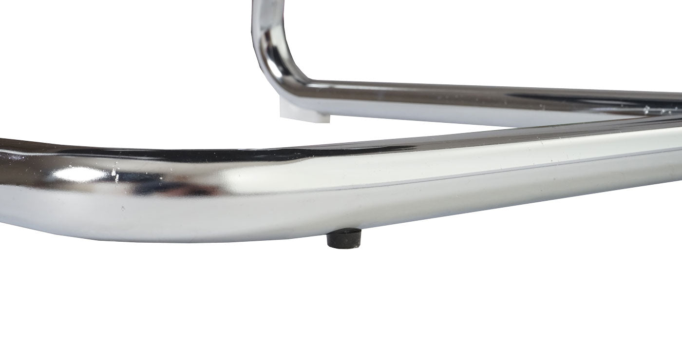 Cosmo Casa - Conferentiestoel - Bezoekersstoel Cantilever - Kunstleer - Bruin