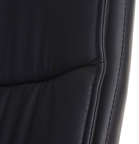 Cosmo Casa - Conferentiestoel - Bezoekersstoel Cantilever - Kunstleer - Zwart