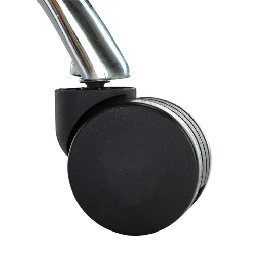 Cosmo Casa - Bureaustoel XXL - Belastbaar tot 220 kg - Kunstleer - Zwart