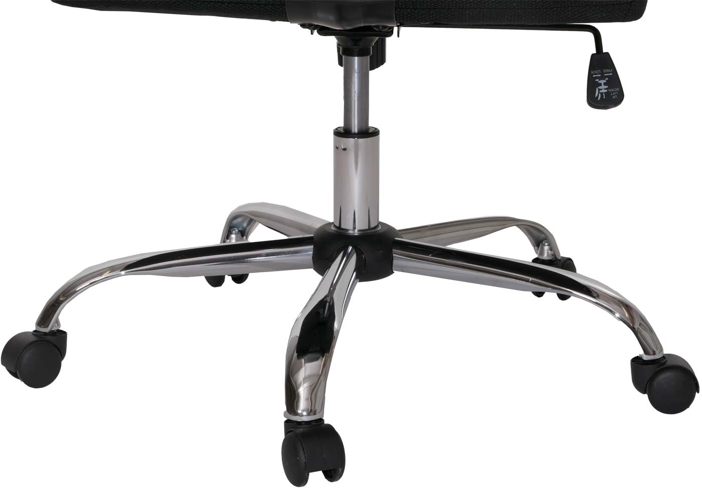 Cosmo Casa - Bureaustoel XXL - Belastbaar tot 220 kg - Kunstleer - Bruin