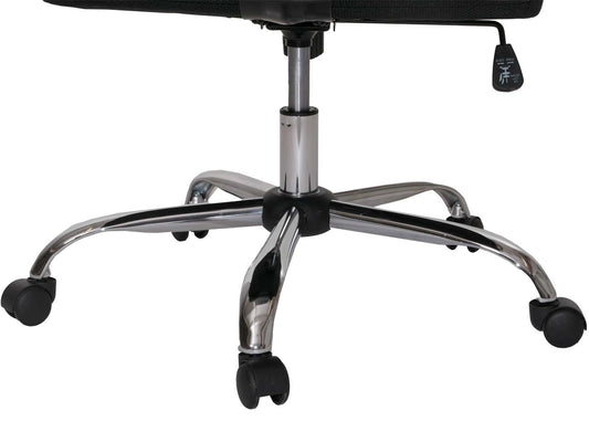 Cosmo Casa - Bureaustoel XXL - Belastbaar tot 220 kg - Kunstleer - Bruin