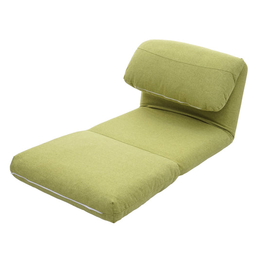 Cosmo Casa - Slaapfauteuil - Opklapbaar design - Stof/textiel - Groen