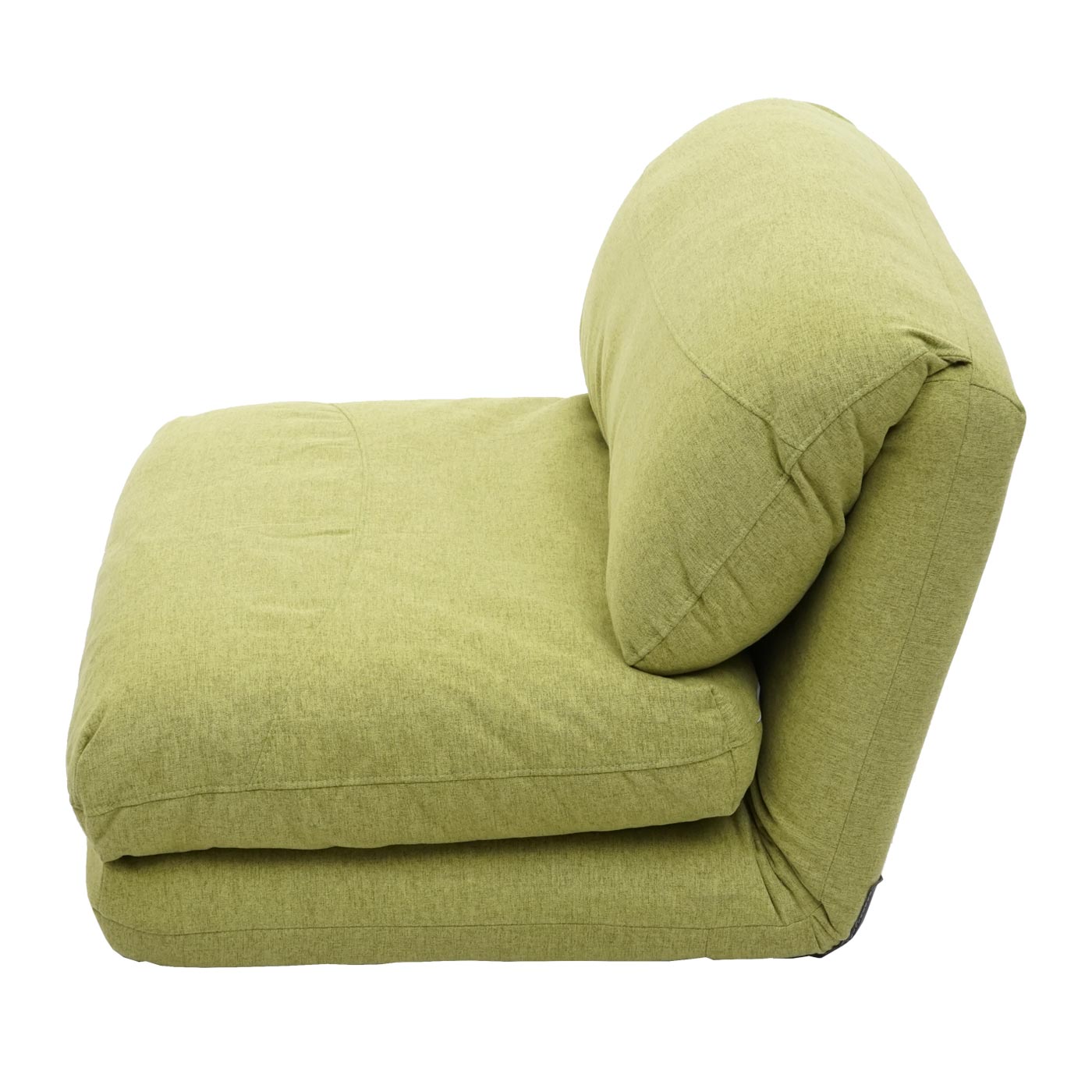 Cosmo Casa - Slaapfauteuil - Opklapbaar design - Stof/textiel - Groen