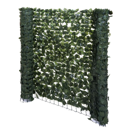 Cosmo Casa - Balkonscherm - Privacy Beukenhaag - Kunststof - Donker