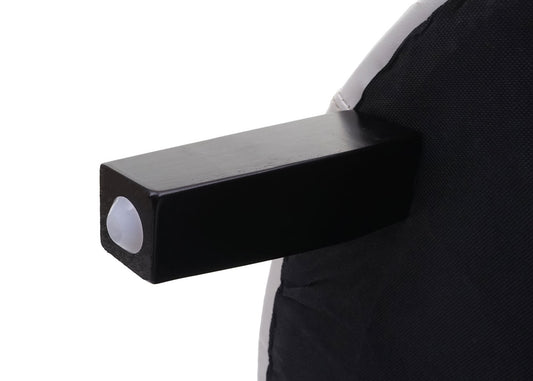 Cosmo Casa - Fauteuil - Chesterfield loungestoel - Imitatieleer - Wit