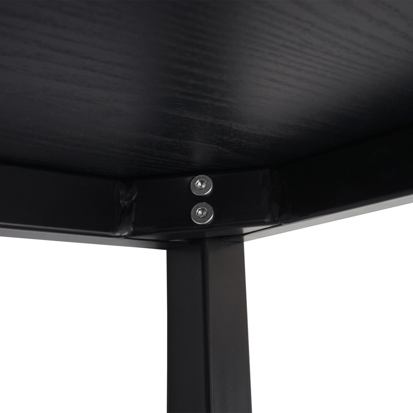 Cosmo Casa - Braila Bureau - Vergadertafel - Kantoortafel - Seminartafel - 120x80cm - MDF - Zwarte Eikenlook