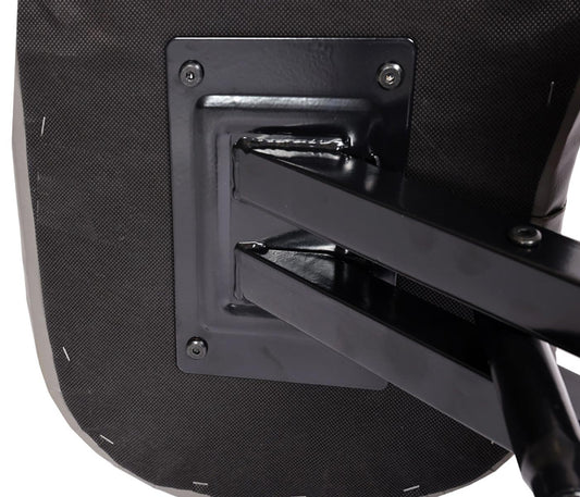 Cosmo Casa - Kniestoel - Ergonomisch - Zadelkruk - Kunstleer - Metaal - Grijs