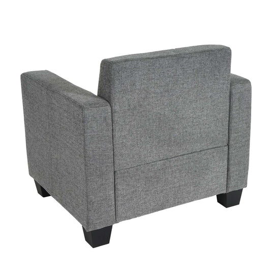 Cosmo Casa - Fauteuil - Lounge ontwerp - Textiel - Grijs