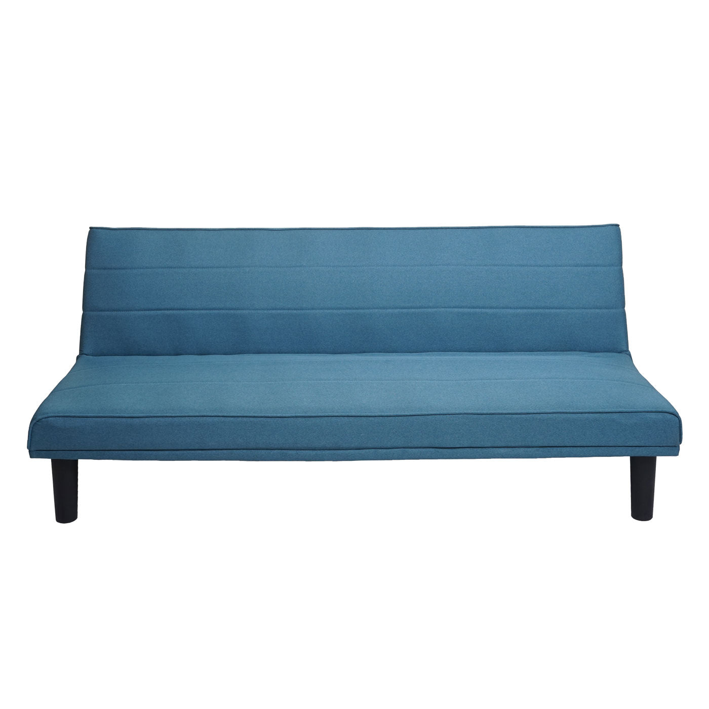 Cosmo Casa - Slaapbank - Slaapfunctie - Textiel - Turkooisblauw - 165 cm