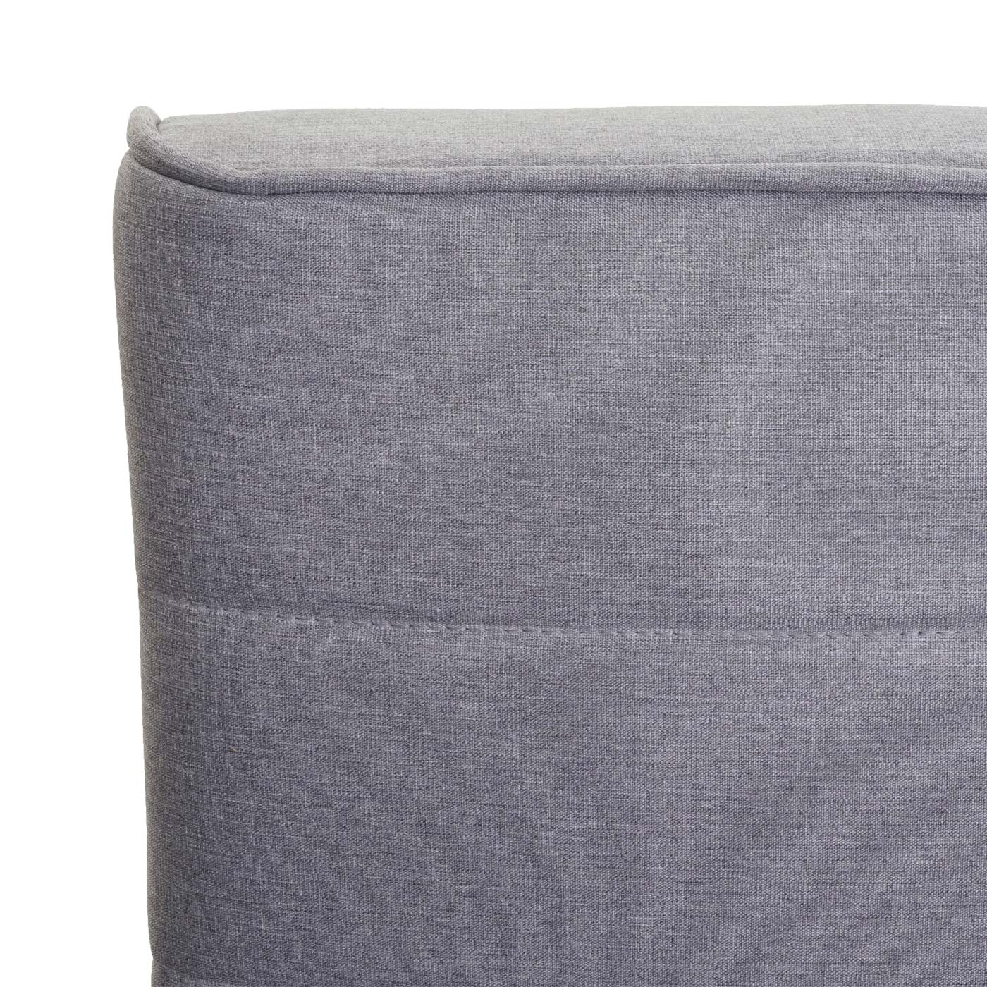 Cosmo Casa - Slaapbank - Slaapfunctie - Textiel - Grijs - 165 cm