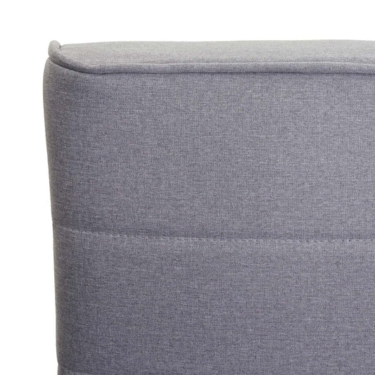 Cosmo Casa - Slaapbank - Slaapfunctie - Textiel - Grijs - 165 cm