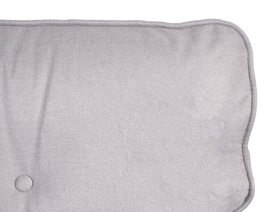 Cosmo Casa - Slaapbank 3-zits - Met slaapfunctie - Stof/textiel - Grijs - 203cm