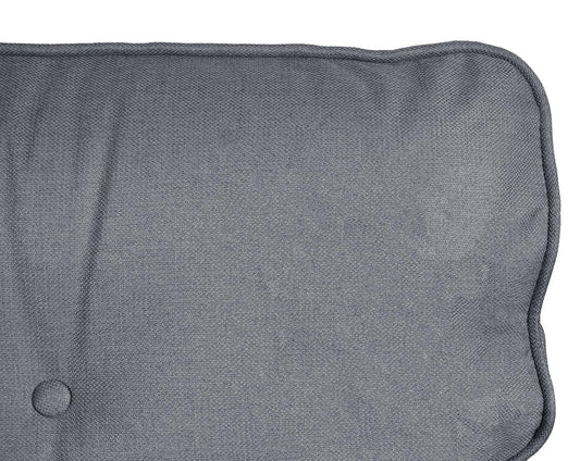 Cosmo Casa - 3-zitsbank - Met slaapfunctie - Stof/textiel - Antraciet - 203cm