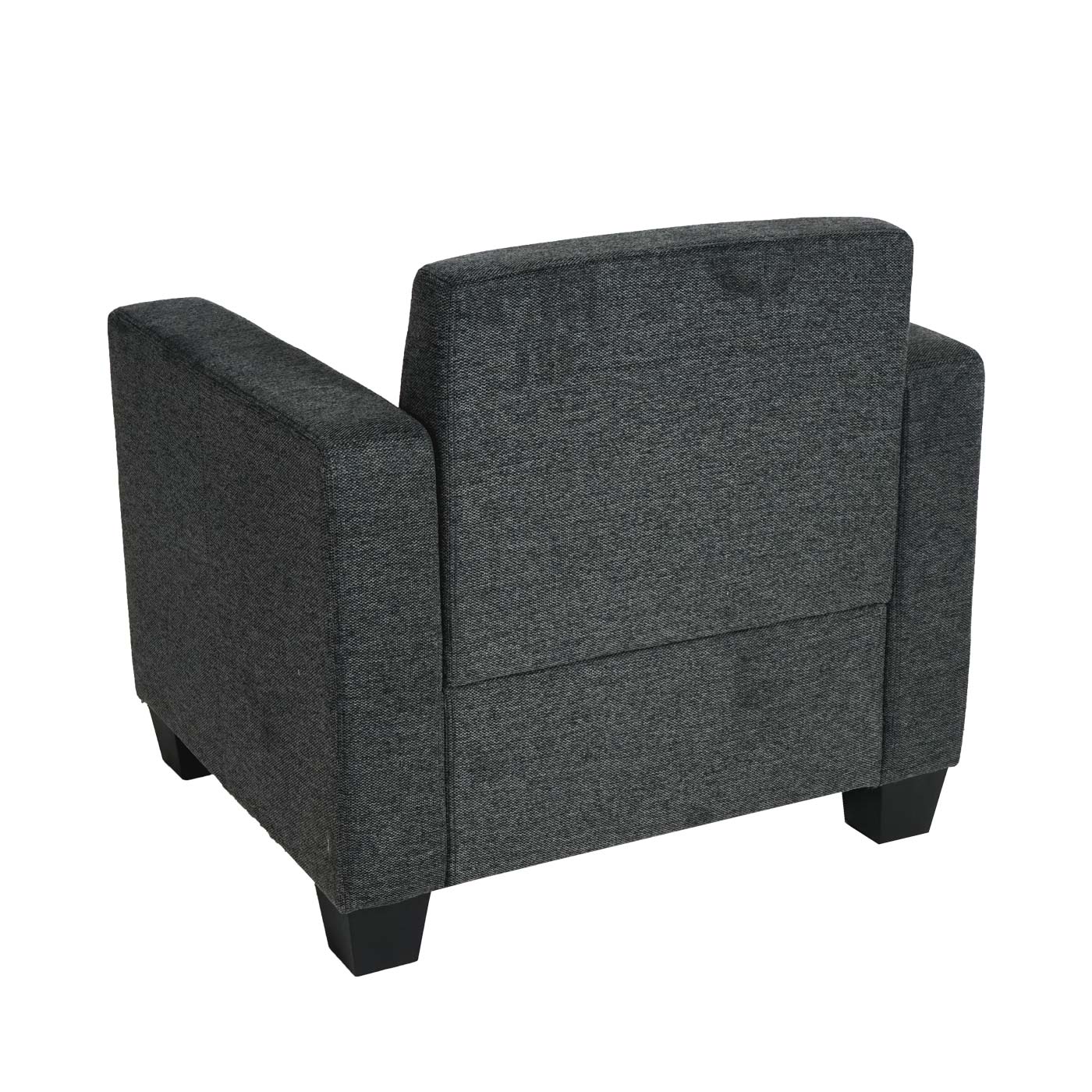 Cosmo Casa - Fauteuil - Lounge ontwerp - Textiel - Antracietgrijs