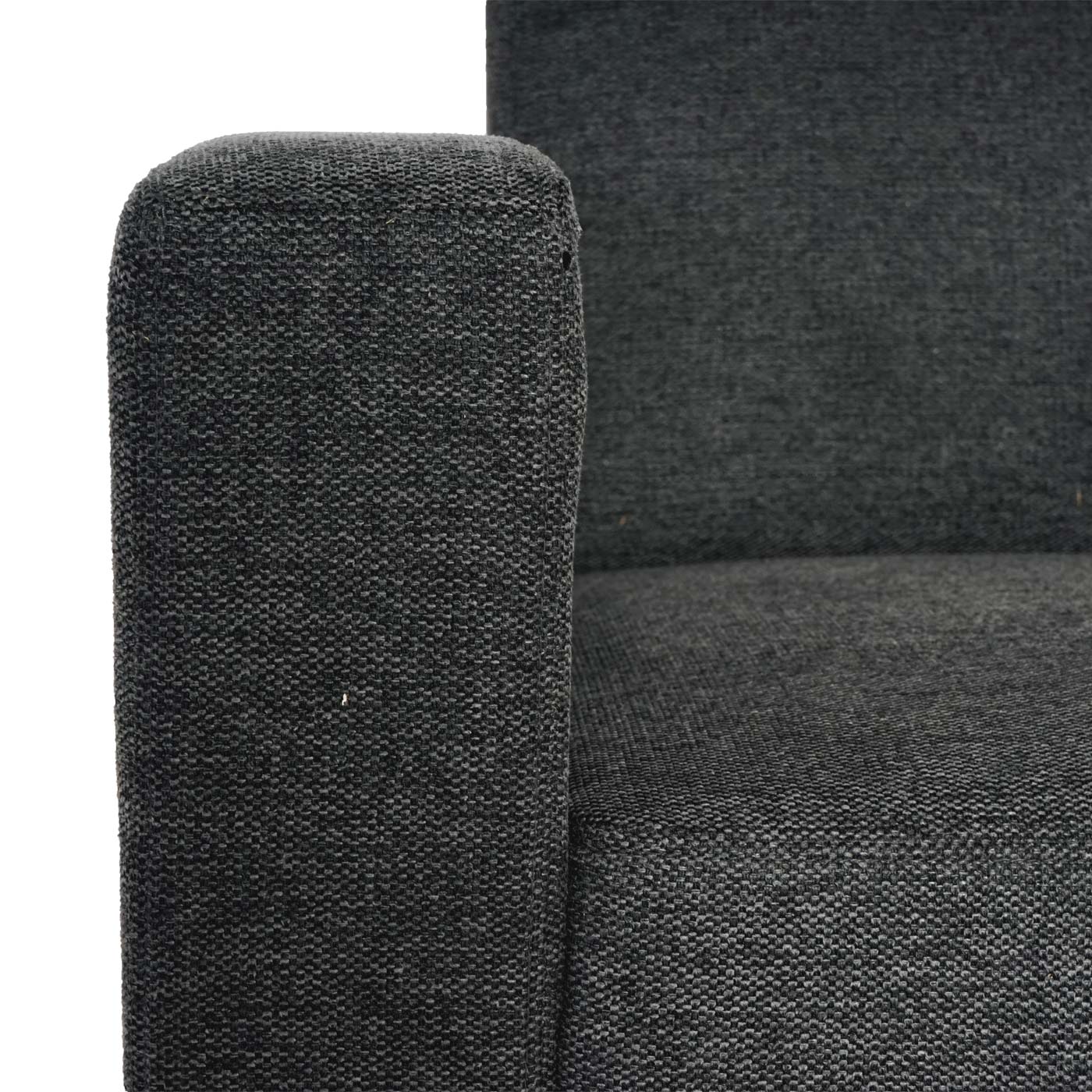 Cosmo Casa - Fauteuil - Lounge ontwerp - Textiel - Antracietgrijs