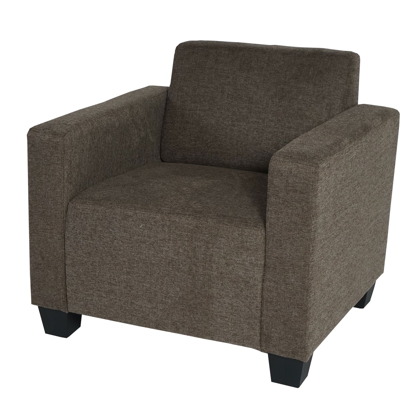 Cosmo Casa - Fauteuil - Lounge ontwerp - Textiel - Bruin