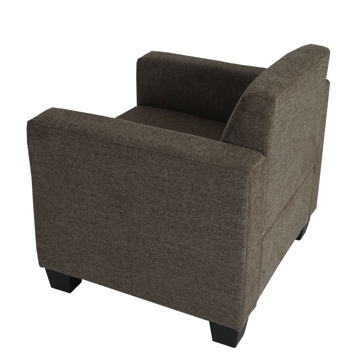 Cosmo Casa - Fauteuil - Lounge ontwerp - Textiel - Bruin