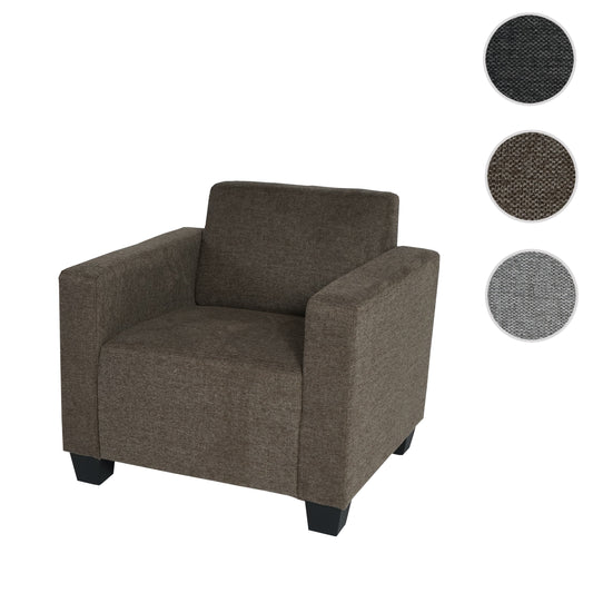 Cosmo Casa - Fauteuil - Lounge ontwerp - Textiel - Bruin