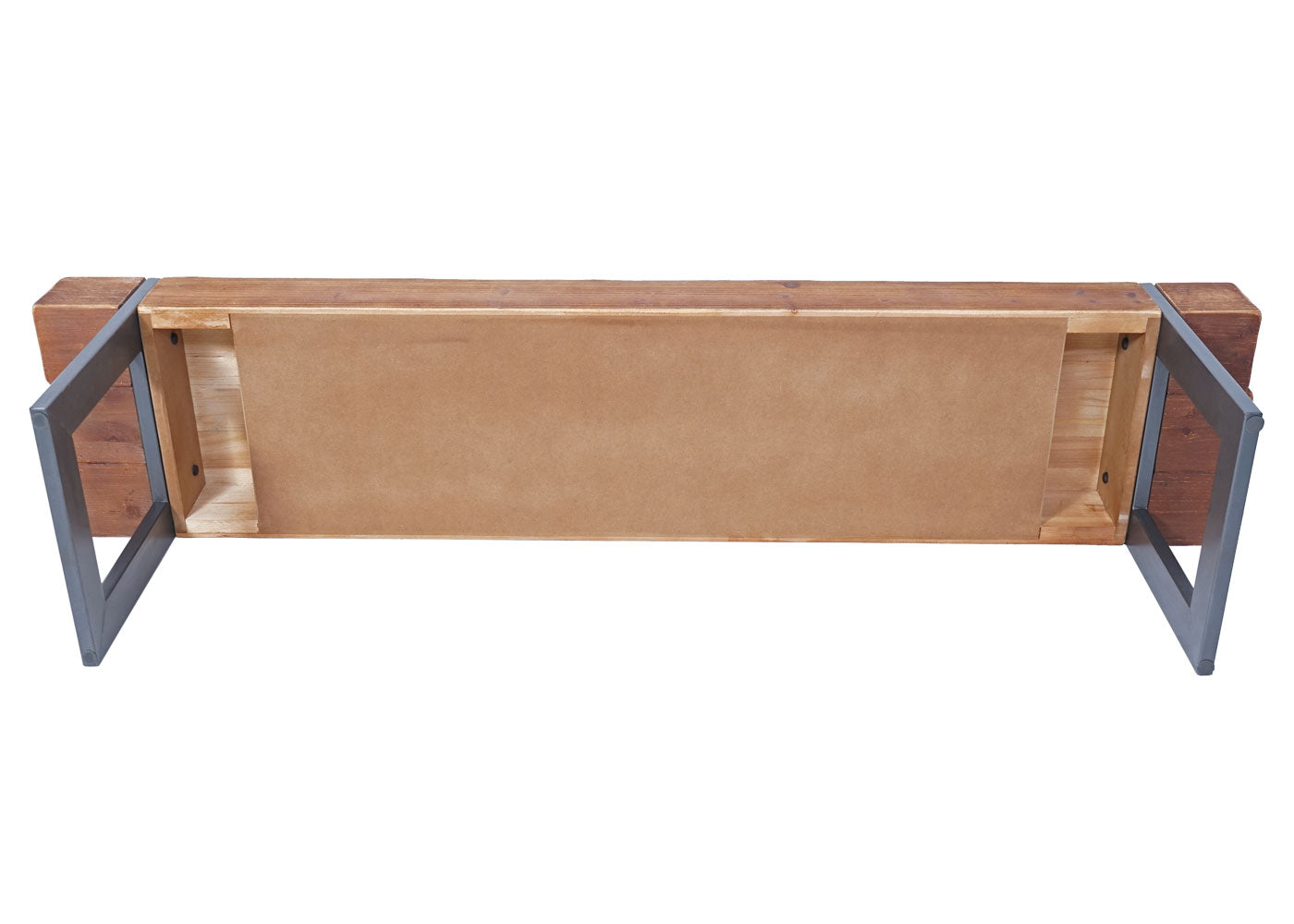 Cosmo Casa - Bank - Eetkamerbank - Massief Dennenhout - Bruin