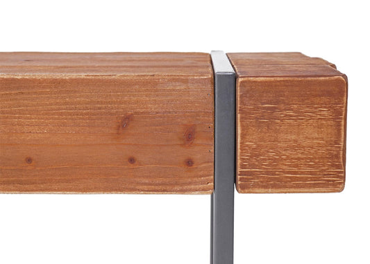 Cosmo Casa - Bank - Eetkamerbank - Massief Dennenhout - Bruin