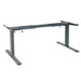 Cosmo Casa - Tafelonderstel elektrisch in hoogte verstelbaar - Variabel met geheugenfunctie - Metaal - Antracietgrijs