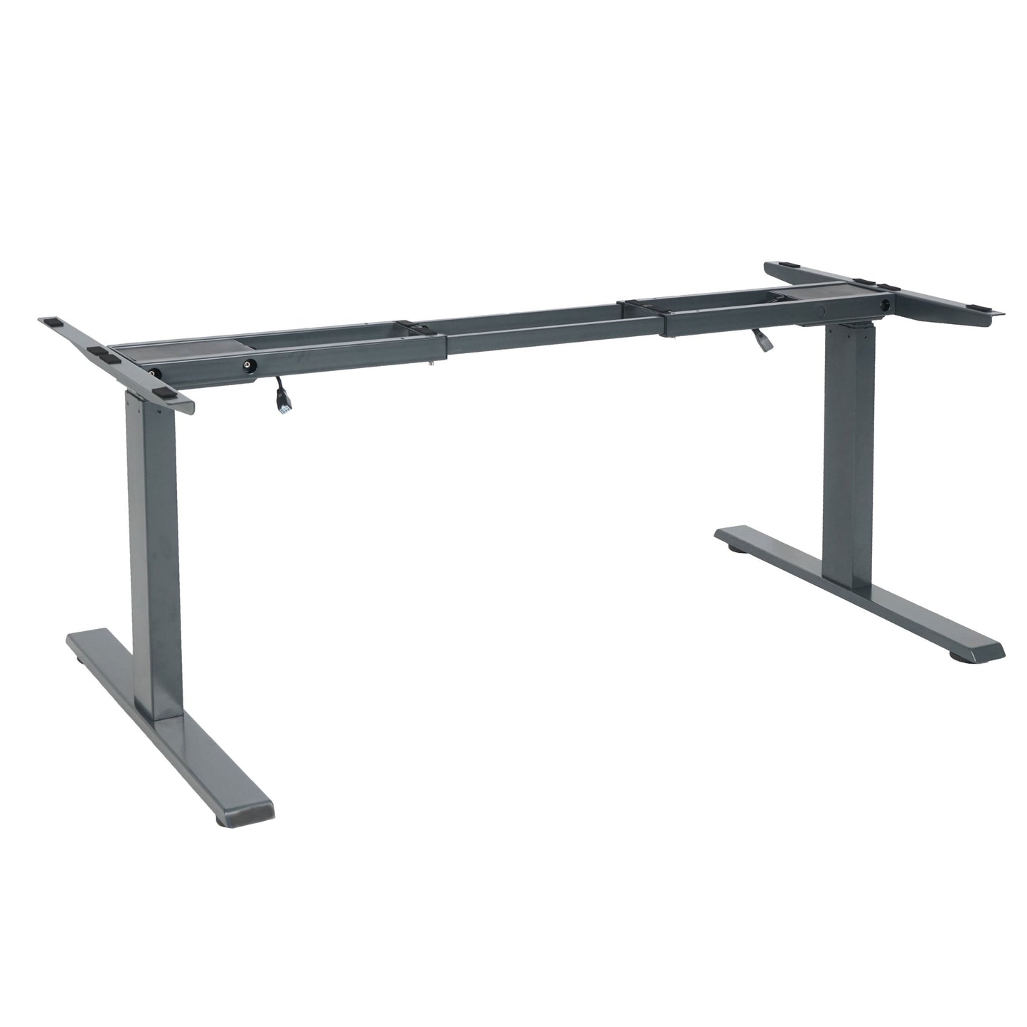 Cosmo Casa - Tafelonderstel elektrisch in hoogte verstelbaar - Variabel met geheugenfunctie - Metaal - Antracietgrijs