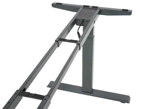 Cosmo Casa - Tafelonderstel elektrisch in hoogte verstelbaar - Variabel met geheugenfunctie - Metaal - Antracietgrijs