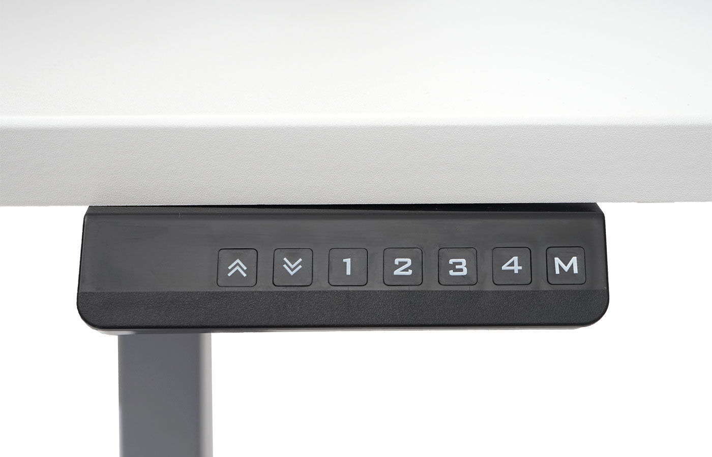 Cosmo Casa - Tafelonderstel elektrisch in hoogte verstelbaar - Variabel met geheugenfunctie - Metaal - Antracietgrijs