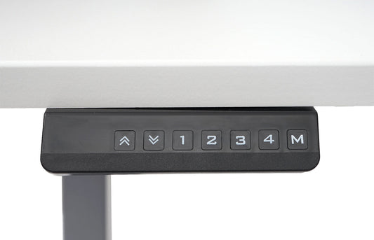 Cosmo Casa - Tafelonderstel elektrisch in hoogte verstelbaar - Variabel met geheugenfunctie - Metaal - Antracietgrijs