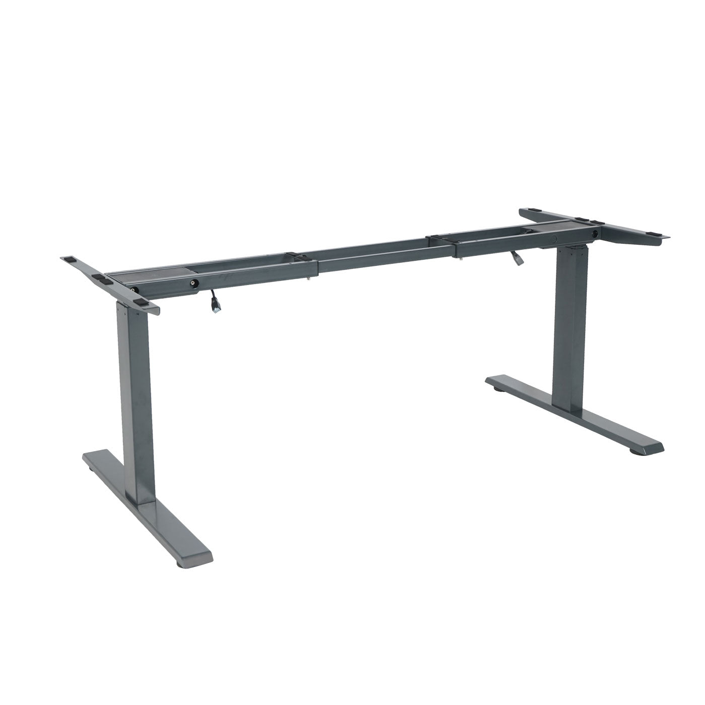 Cosmo Casa - Tafelonderstel elektrisch in hoogte verstelbaar - Variabel met geheugenfunctie - Metaal - Antracietgrijs