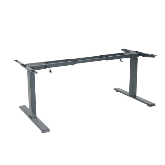 Cosmo Casa - Tafelonderstel elektrisch in hoogte verstelbaar - Variabel met geheugenfunctie - Metaal - Antracietgrijs