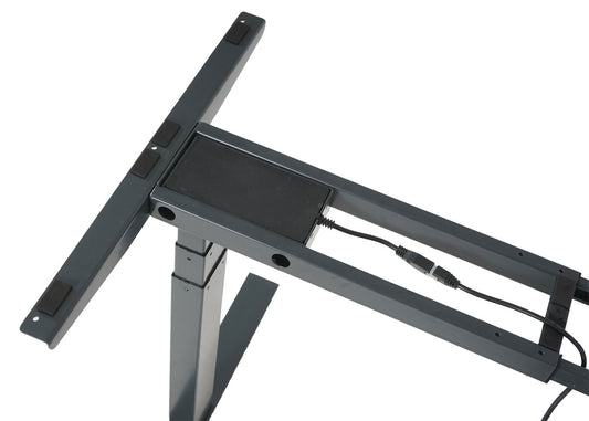 Cosmo Casa - Tafelonderstel elektrisch in hoogte verstelbaar - Variabel met geheugenfunctie - Metaal - Antracietgrijs