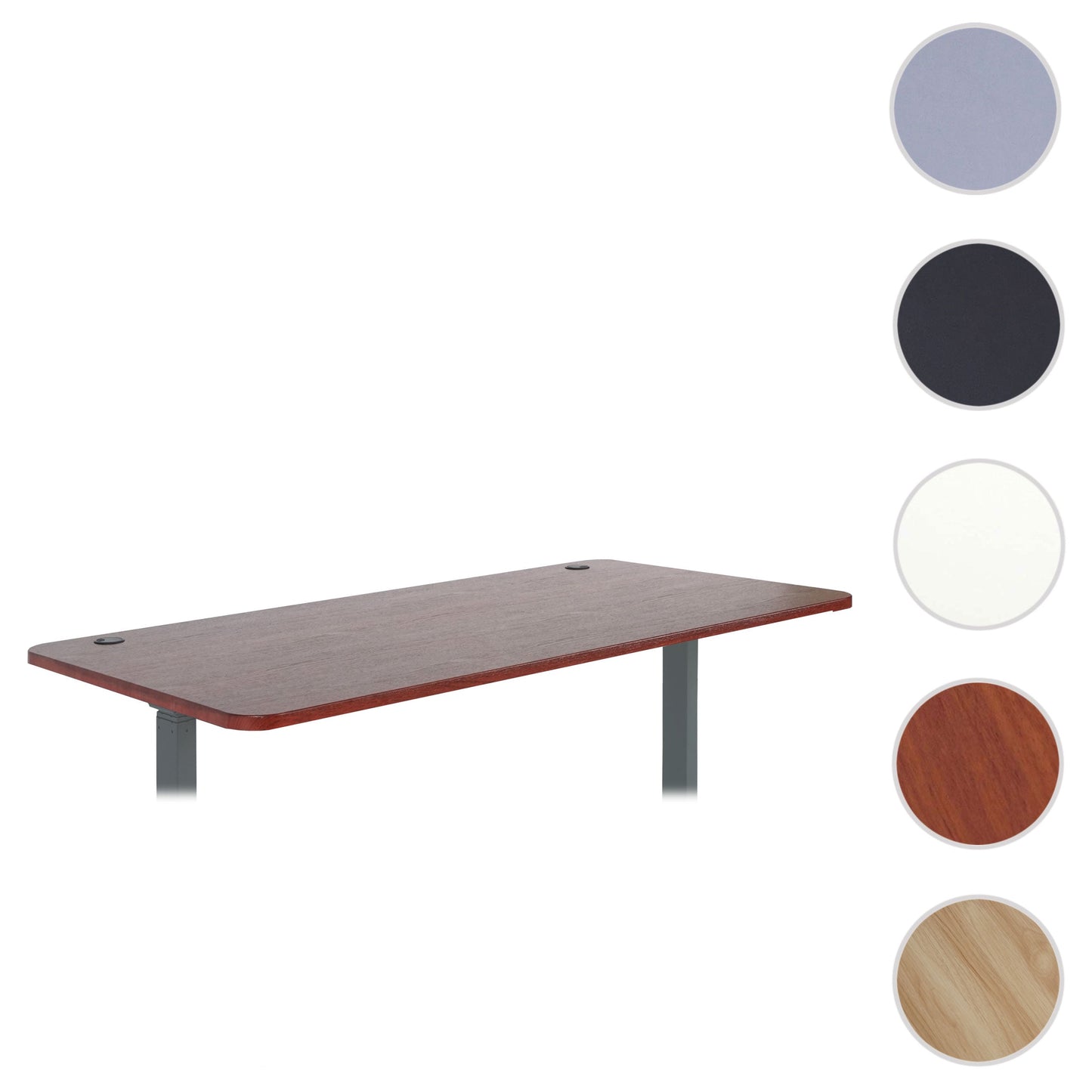 Cosmo Casa - Tafelblad - Gecertificeerd - MDF - Kersen - 160×80 cm