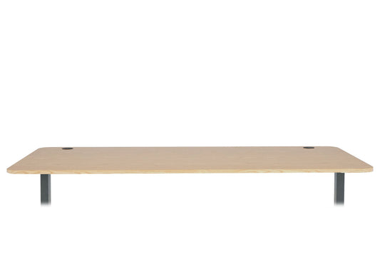 Cosmo Casa - Tafelblad - Gecertificeerd - MDF - Lichtbruin - 160×80 cm