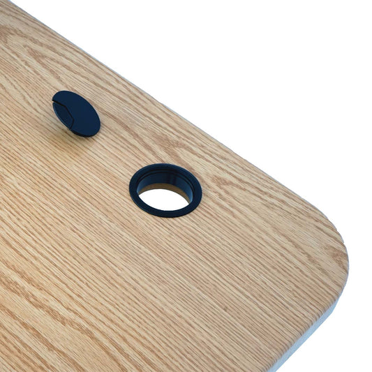 Cosmo Casa - Tafelblad - Gecertificeerd - MDF - Lichtbruin - 160×80 cm