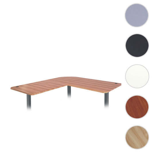 Cosmo Casa - Tafelblad Hoekbureau - Gecertificeerd - MDF - Eikenkleurig - 90 cm