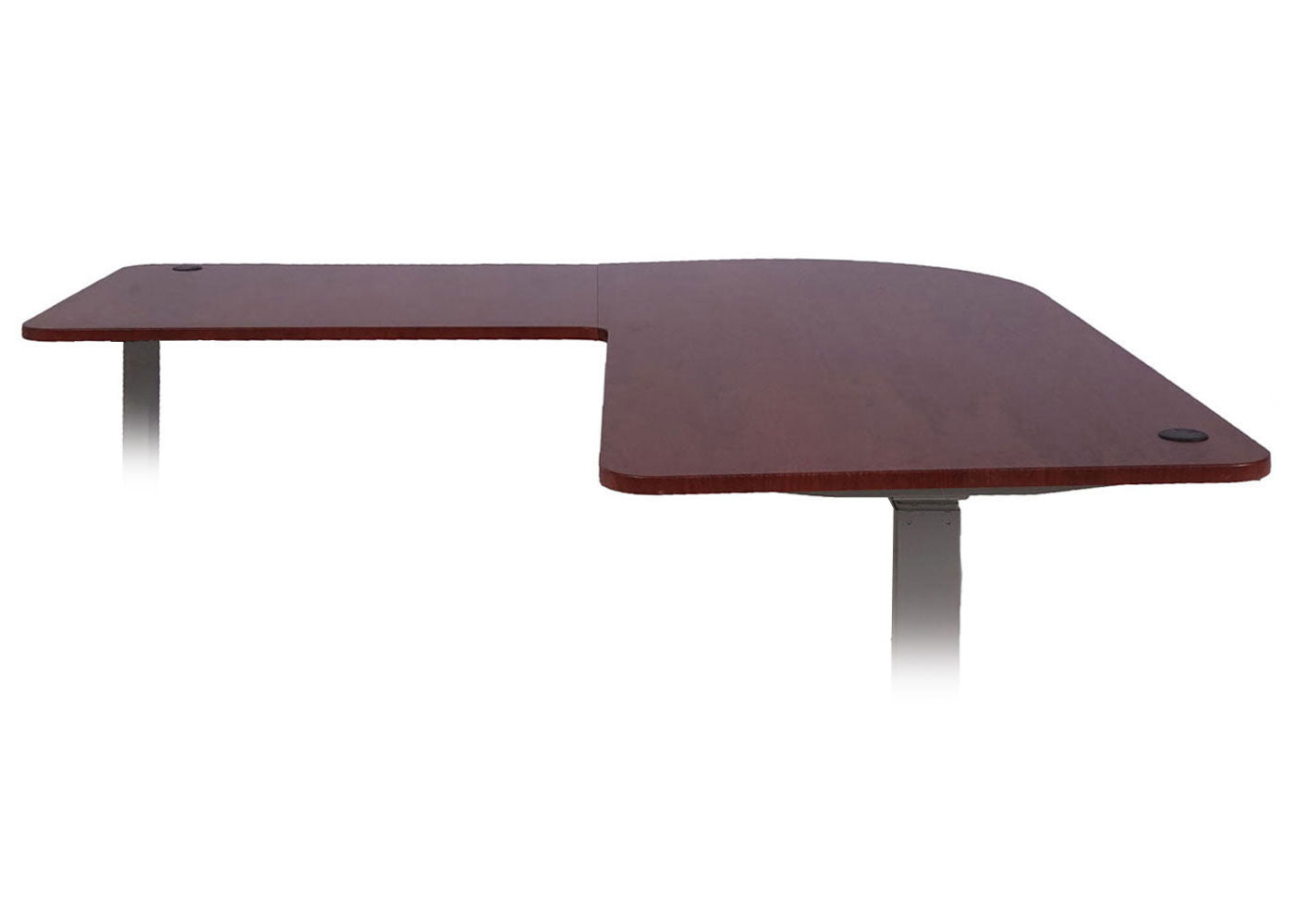 Cosmo Casa - Tafelblad Hoekbureau - Gecertificeerd - MDF - Kersen - 90 cm